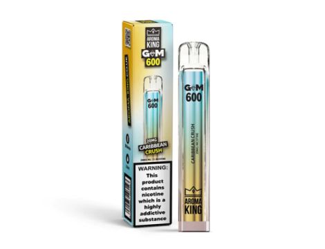 Aroma King Gem 700 puffs 0mg (bez nikotyny) - Caribbean Crush